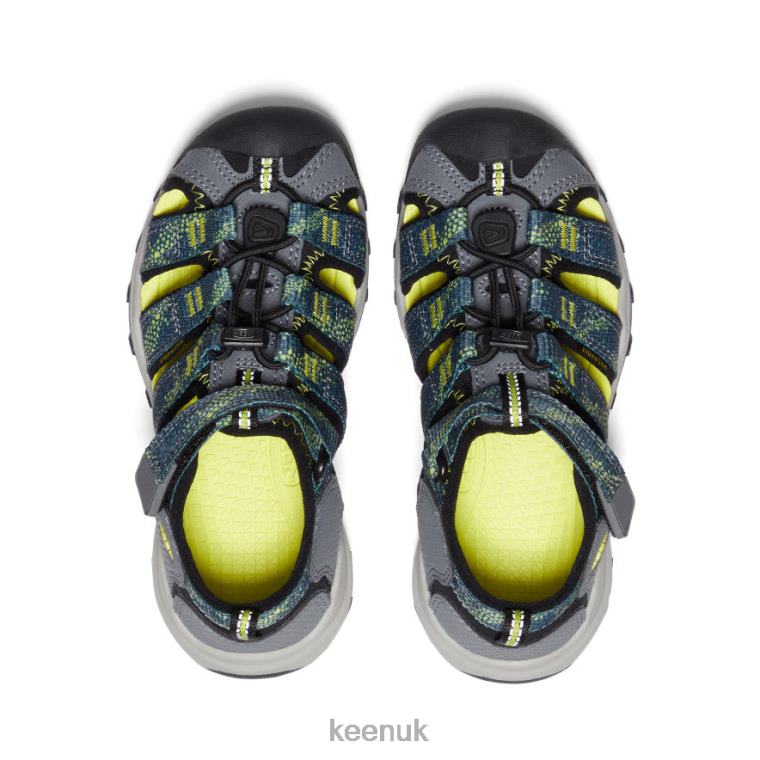 Footwear KEEN Newport Neo H2 Sea Moss/Steel Grey Little Kids Z2D88839
