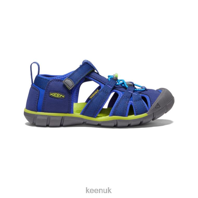 Footwear KEEN Seacamp II CNX Blue Depths/Chartreuse Big Kids Z2D88786
