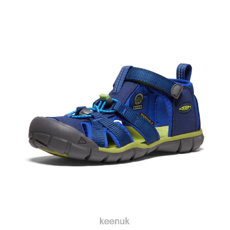 Footwear KEEN Seacamp II CNX Blue Depths/Chartreuse Big Kids Z2D88786