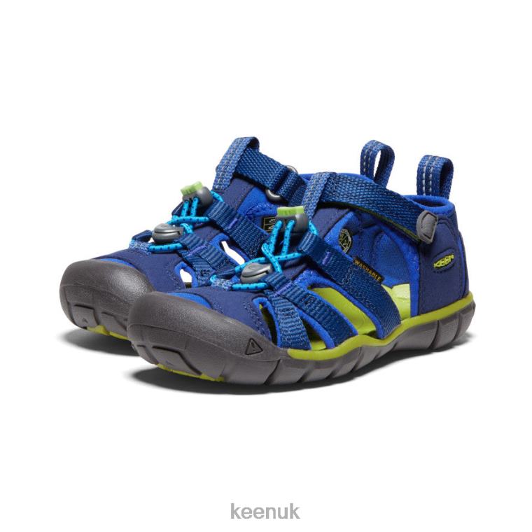 Footwear KEEN Seacamp II CNX Blue Depths/Chartreuse Little Kids Z2D88846