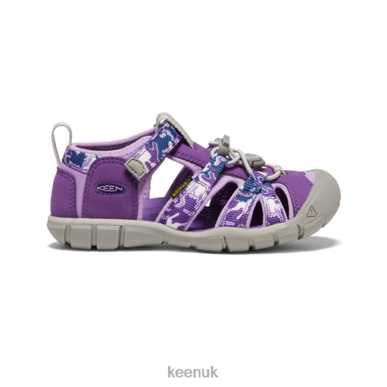 Footwear KEEN Seacamp II CNX Camo/Tillandsia Purple Little Kids Z2D88851