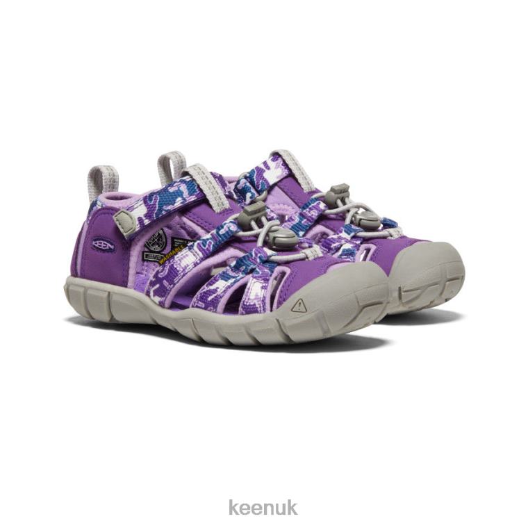 Footwear KEEN Seacamp II CNX Camo/Tillandsia Purple Little Kids Z2D88851