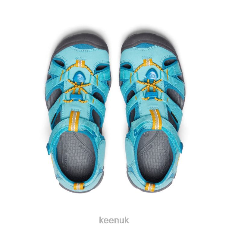 Footwear KEEN Seacamp II CNX Ipanema/Fjord Blue Big Kids Z2D88797