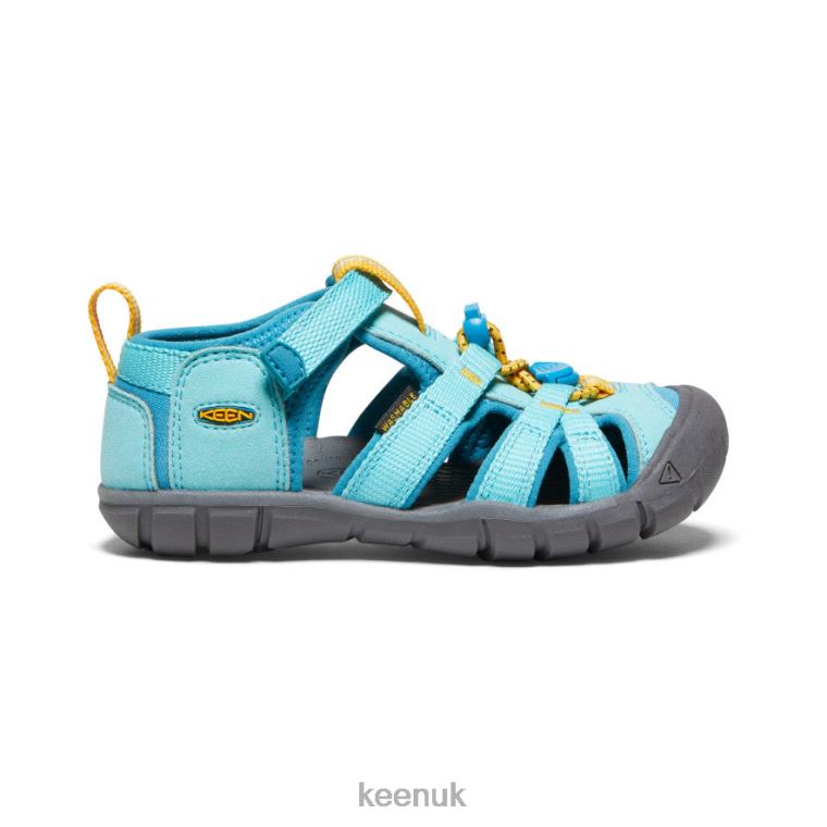 Footwear KEEN Seacamp II CNX Ipanema/Fjord Blue Little Kids Z2D88856