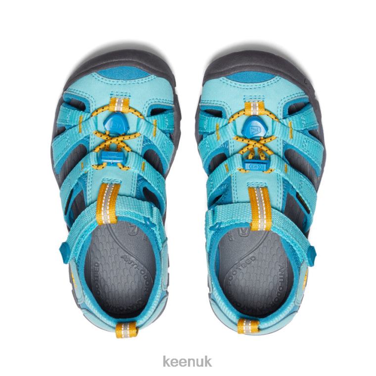 Footwear KEEN Seacamp II CNX Ipanema/Fjord Blue Little Kids Z2D88856