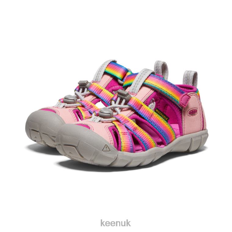 Footwear KEEN Seacamp II CNX Rainbow/Festival Fuchsia Little Kids Z2D88854