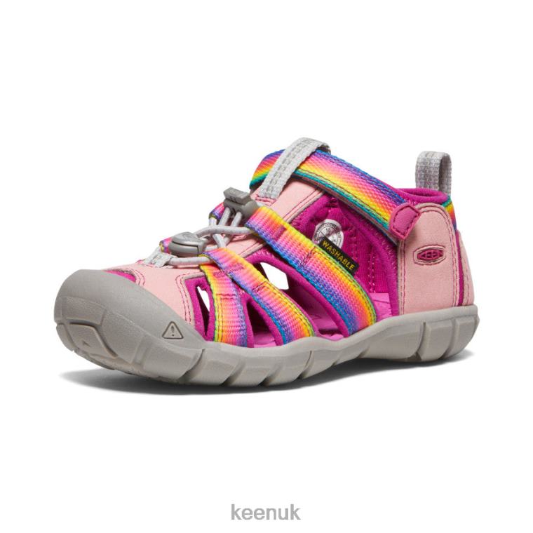 Footwear KEEN Seacamp II CNX Rainbow/Festival Fuchsia Little Kids Z2D88854