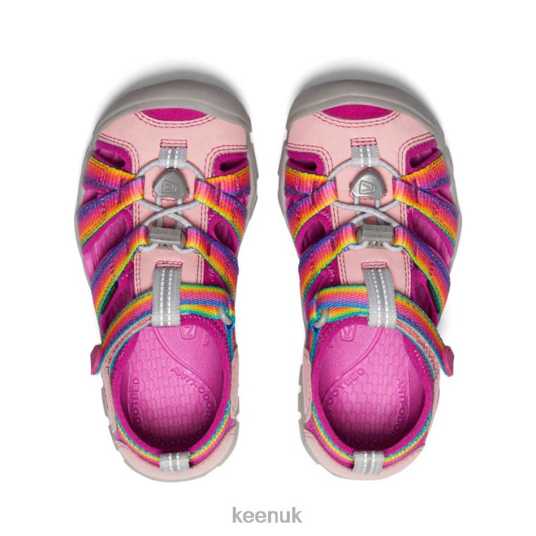 Footwear KEEN Seacamp II CNX Rainbow/Festival Fuchsia Little Kids Z2D88854