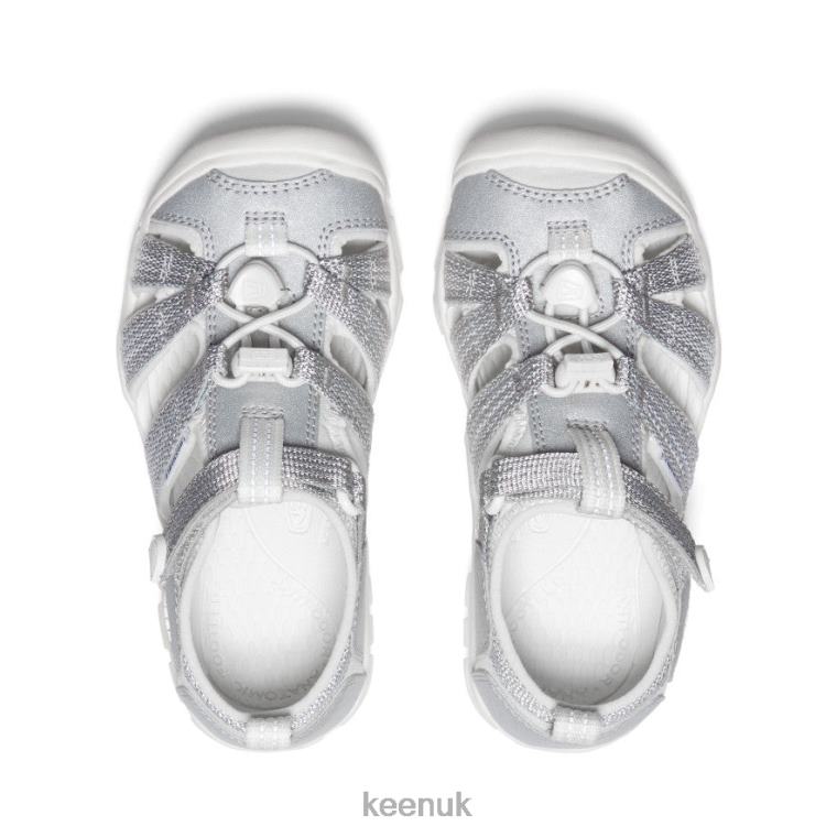 Footwear KEEN Seacamp II CNX Silver/Star White Little Kids Z2D88857