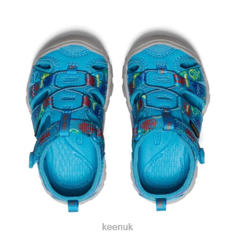 Footwear KEEN Seacamp II CNX x Smokey Bear Smokey Bear/Fjord Blue Toddlers Z2D88821