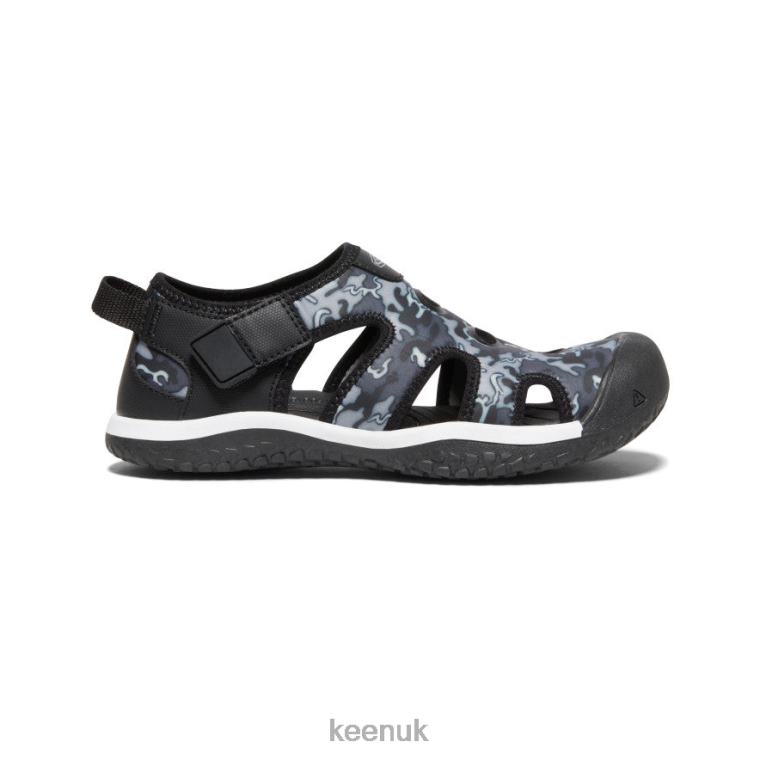Footwear KEEN Stingray Sandal Black/Camo Big Kids Z2D88918