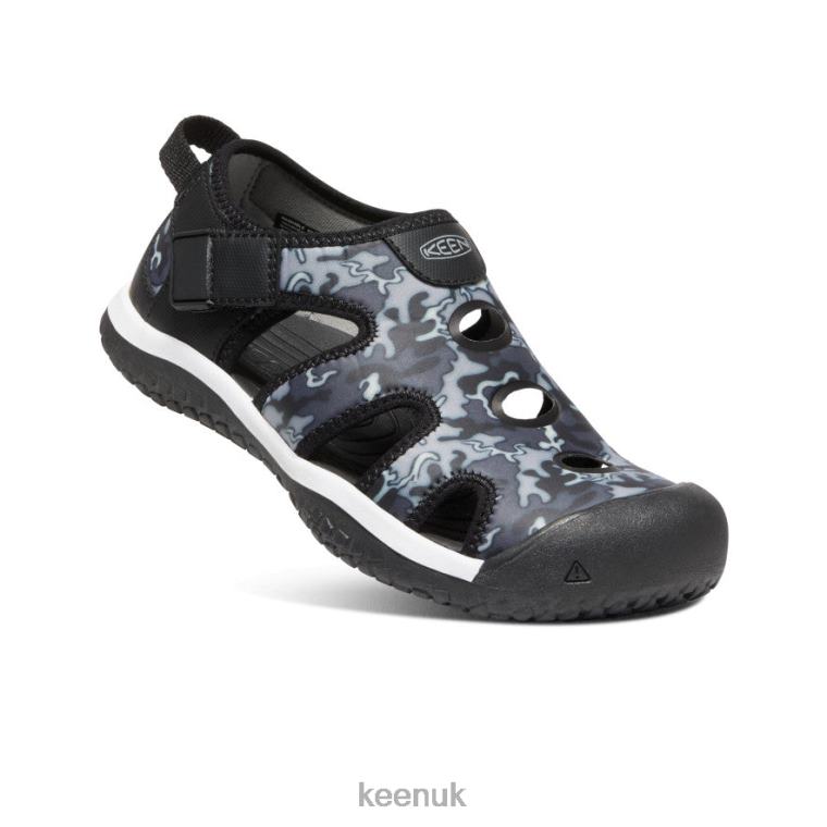 Footwear KEEN Stingray Sandal Black/Camo Big Kids Z2D88918