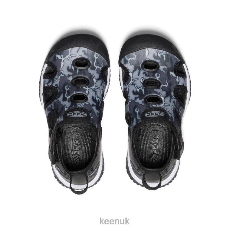 Footwear KEEN Stingray Sandal Black/Camo Little Kids Z2D88864