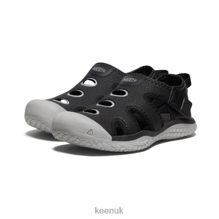 Footwear KEEN Stingray Sandal Black/Drizzle Big Kids Z2D88915