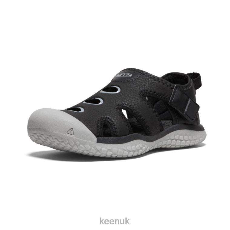 Footwear KEEN Stingray Sandal Black/Drizzle Big Kids Z2D88915