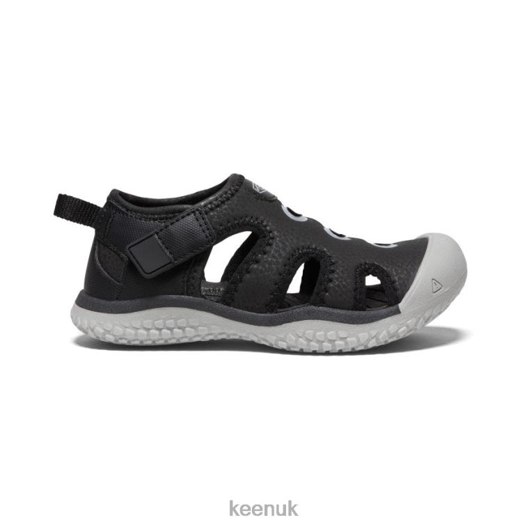 Footwear KEEN Stingray Sandal Black/Drizzle Little Kids Z2D88863