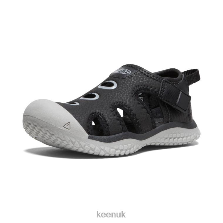 Footwear KEEN Stingray Sandal Black/Drizzle Little Kids Z2D88863