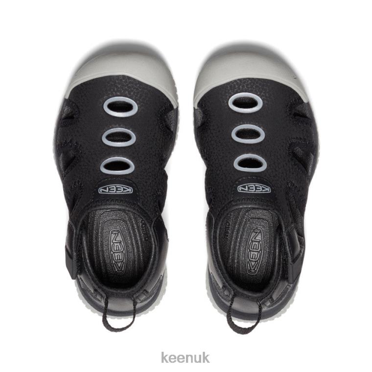 Footwear KEEN Stingray Sandal Black/Drizzle Little Kids Z2D88863