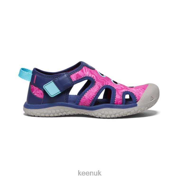 Footwear KEEN Stingray Sandal Blue Depths/Festival Fuchsia Big Kids Z2D88917