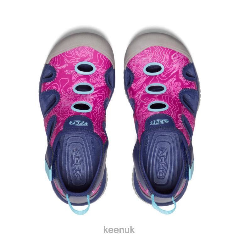 Footwear KEEN Stingray Sandal Blue Depths/Festival Fuchsia Big Kids Z2D88917