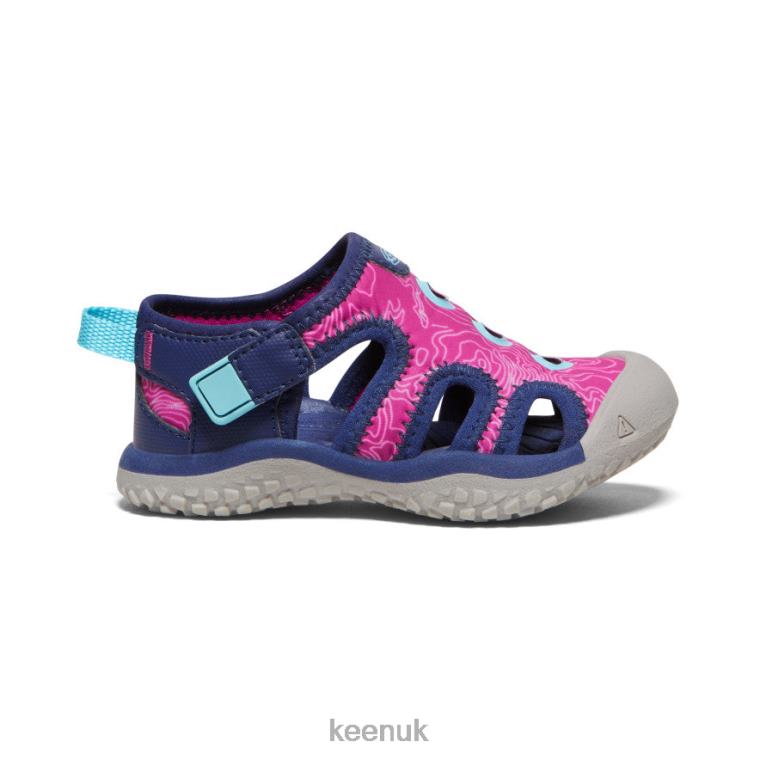 Footwear KEEN Stingray Sandal Blue Depths/Festival Fuchsia Toddlers Z2D88945