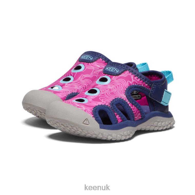 Footwear KEEN Stingray Sandal Blue Depths/Festival Fuchsia Toddlers Z2D88945