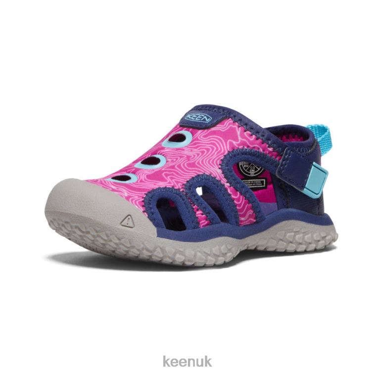 Footwear KEEN Stingray Sandal Blue Depths/Festival Fuchsia Toddlers Z2D88945