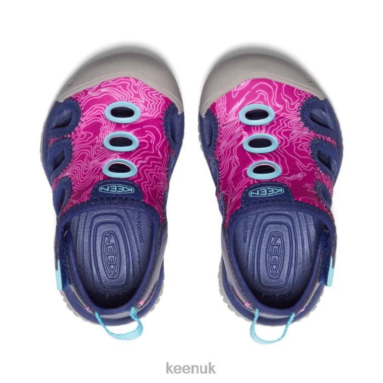 Footwear KEEN Stingray Sandal Blue Depths/Festival Fuchsia Toddlers Z2D88945