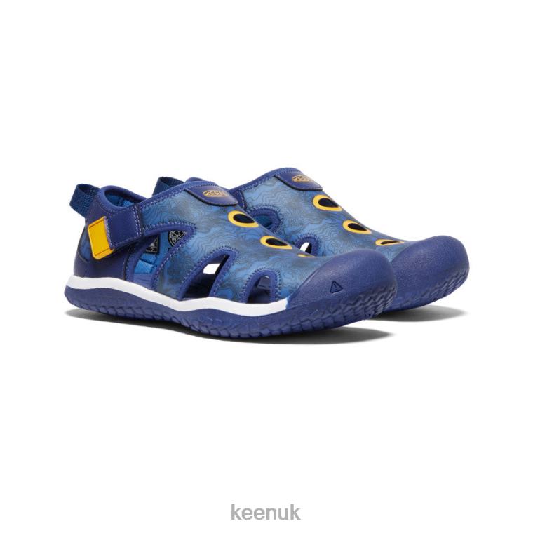 Footwear KEEN Stingray Sandal Bright Cobalt/Blue Depths Big Kids Z2D88916