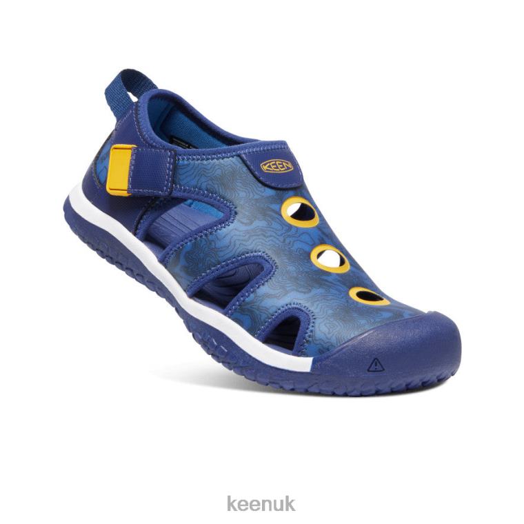 Footwear KEEN Stingray Sandal Bright Cobalt/Blue Depths Big Kids Z2D88916