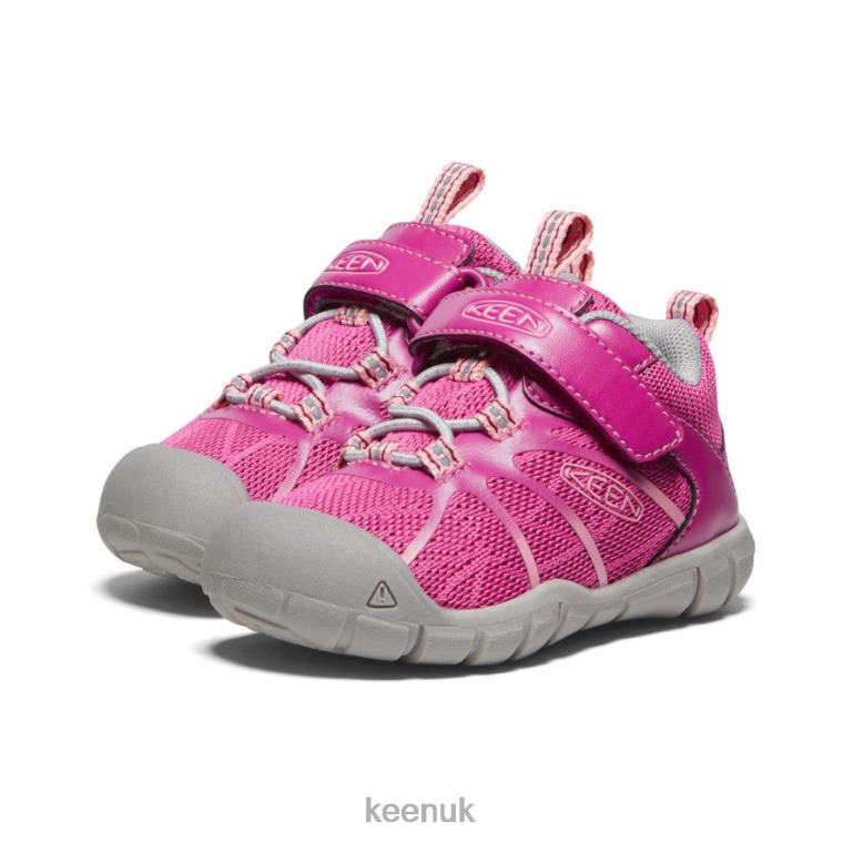 Footwear KEEN Chandler 2 CNX Sneaker Festival Fuchsia/Ibis Rose Toddlers Z2D88884
