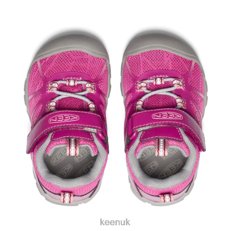 Footwear KEEN Chandler 2 CNX Sneaker Festival Fuchsia/Ibis Rose Toddlers Z2D88884