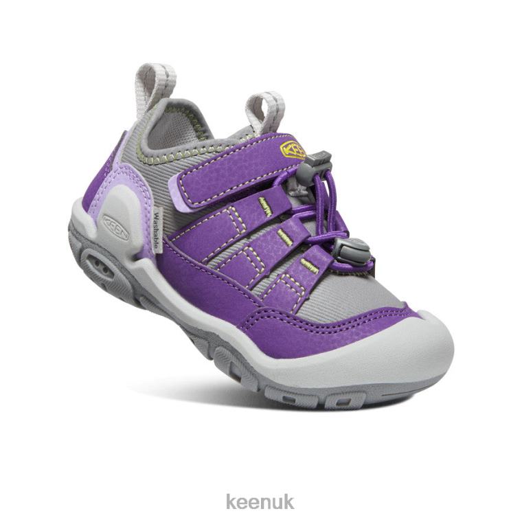 Footwear KEEN Knotch Hollow Sneaker Tillandsia Purple/Evening Primrose Big Kids Z2D88909