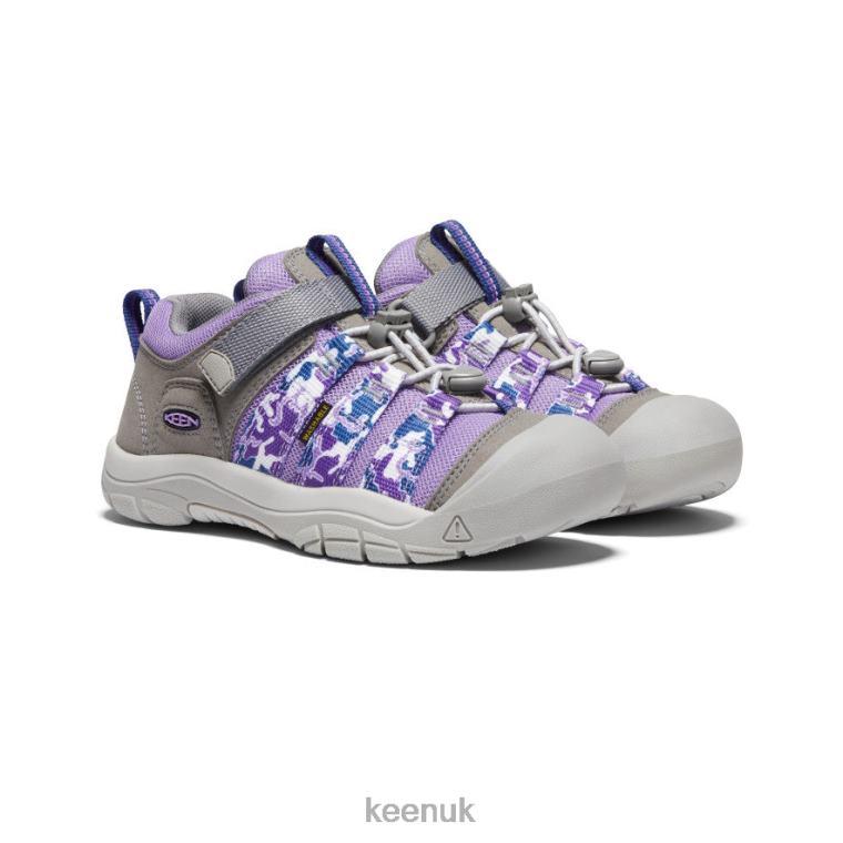 Footwear KEEN Newport H2SHO Chalk Violet/Drizzle Big Kids Z2D88952