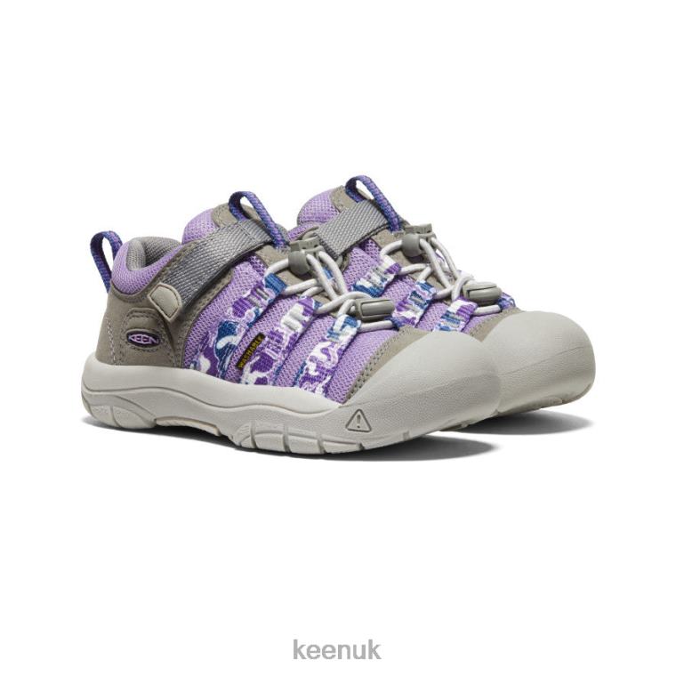 Footwear KEEN Newport H2SHO Chalk Violet/Drizzle Little Kids Z2D88925