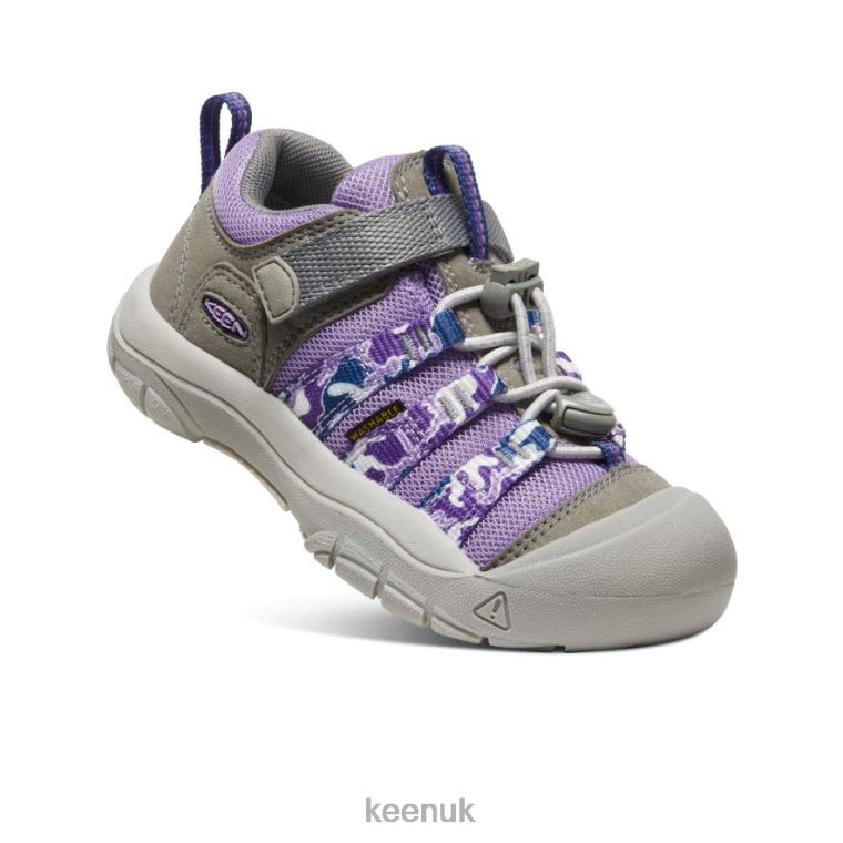 Footwear KEEN Newport H2SHO Chalk Violet/Drizzle Little Kids Z2D88925