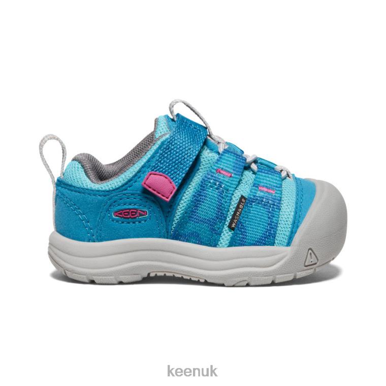 Footwear KEEN Newport H2SHO Fjord Blue/Festival Fuchsia Toddlers Z2D88914