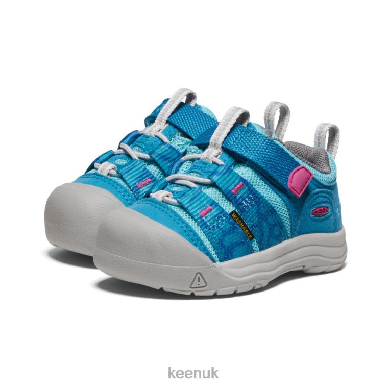 Footwear KEEN Newport H2SHO Fjord Blue/Festival Fuchsia Toddlers Z2D88914