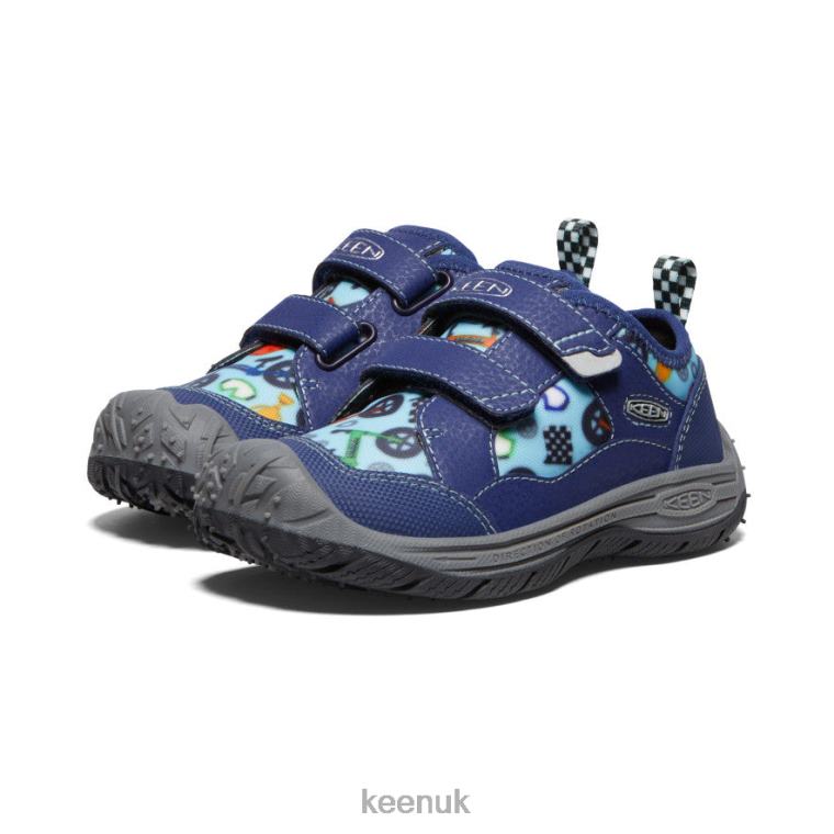 Footwear KEEN Speed Hound Blue Depths/Black Little Kids Z2D88812
