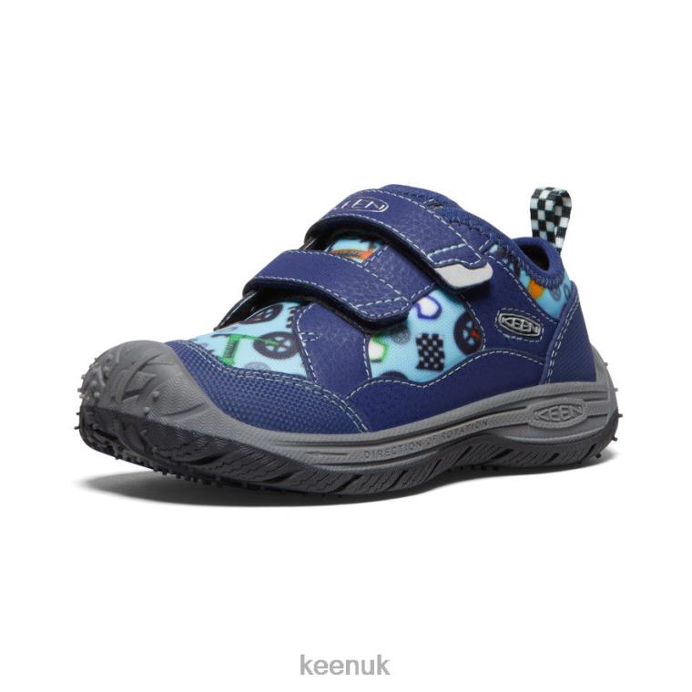 Footwear KEEN Speed Hound Blue Depths/Black Little Kids Z2D88812