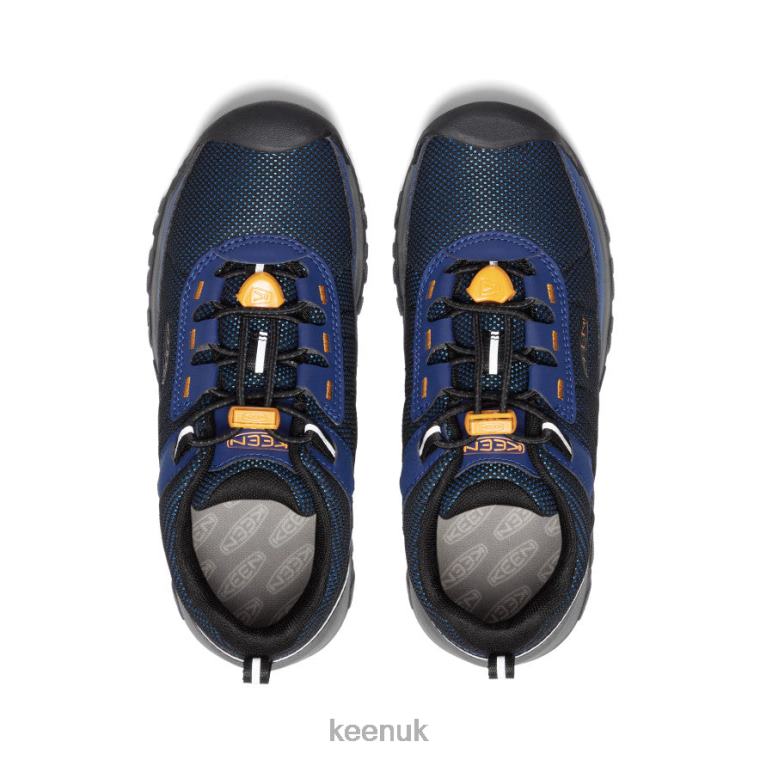Footwear KEEN Targhee Sport Vent Shoe Blue Depths/Austern Big Kids Z2D88869