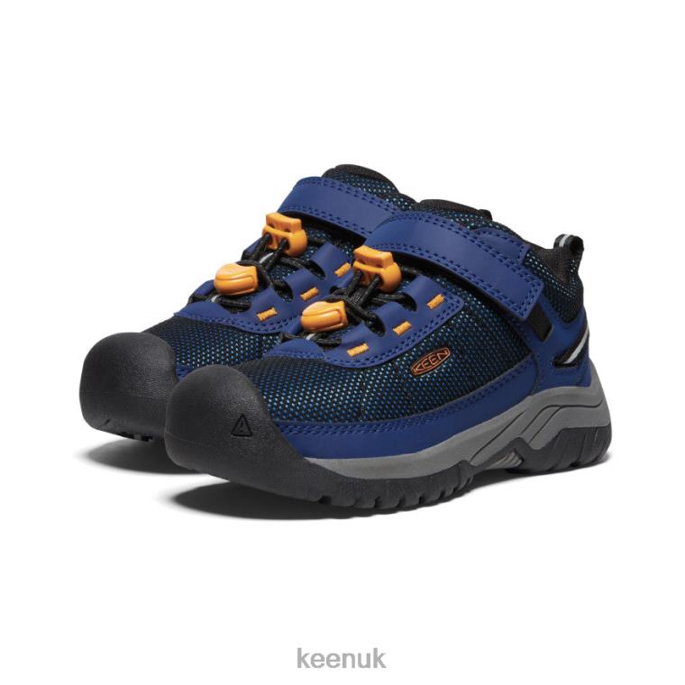 Footwear KEEN Targhee Sport Vent Shoe Blue Depths/Austern Little Kids Z2D88784