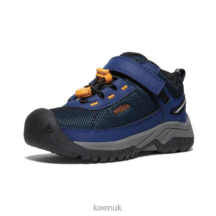 Footwear KEEN Targhee Sport Vent Shoe Blue Depths/Austern Little Kids Z2D88784