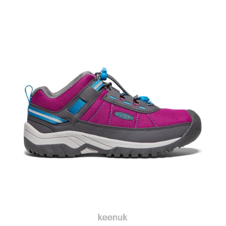Footwear KEEN Targhee Sport Vent Shoe Festival Fuchsia/Magnet Big Kids Z2D88870