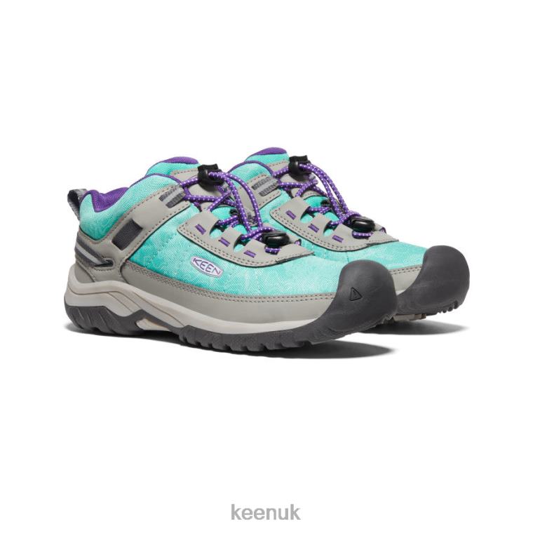 Footwear KEEN Targhee Sport Vent Shoe Waterfall/Vapor Big Kids Z2D88868