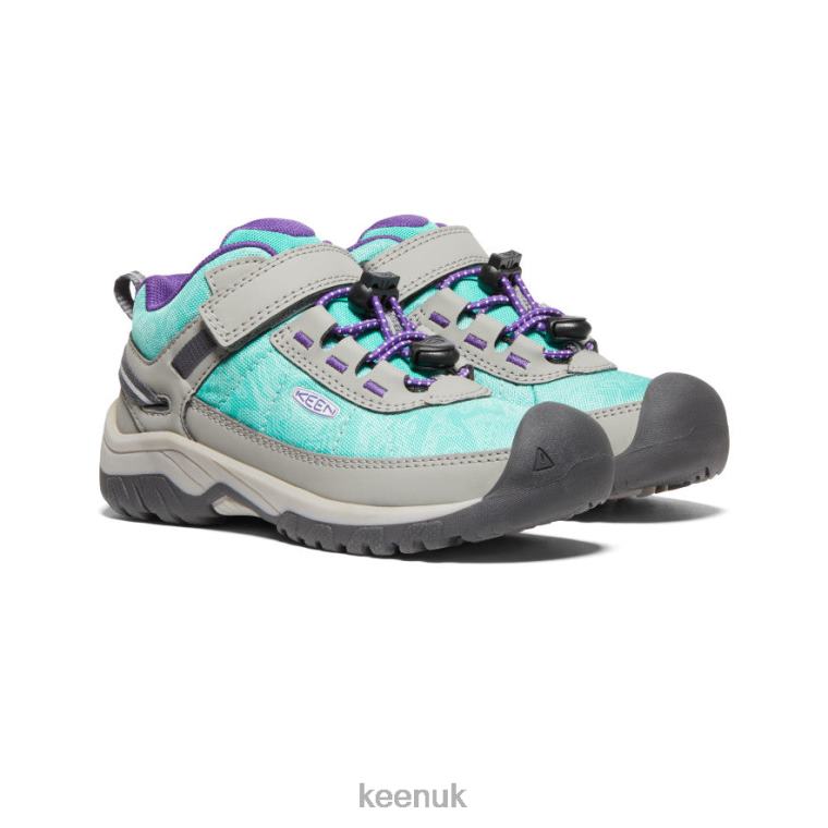 Footwear KEEN Targhee Sport Vent Shoe Waterfall/Vapor Little Kids Z2D88782
