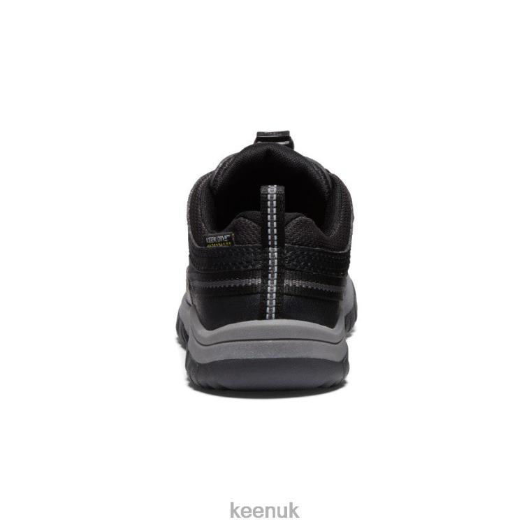 Footwear KEEN Targhee Waterproof Shoe Black/Steel Grey Big Kids Z2D88842