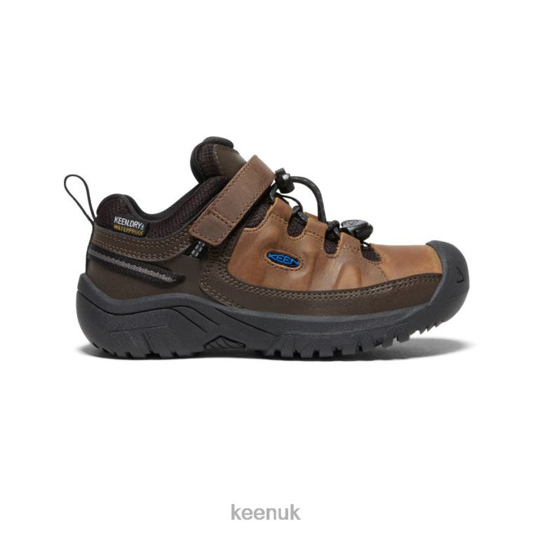Footwear KEEN Targhee Waterproof Shoe Coffee Bean/Bison Little Kids Z2D88911