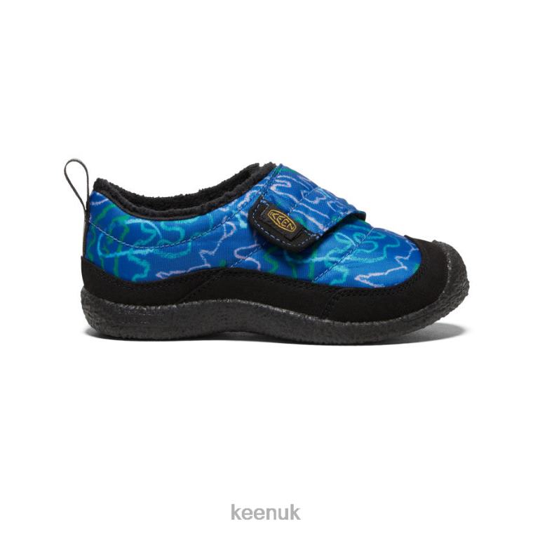 Footwear KEEN Howser Wrap Baleine Blue/Multi Little Kids Z2D88994