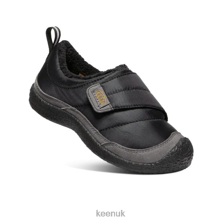 Footwear KEEN Howser Wrap Black/Steel Grey Little Kids Z2D88990